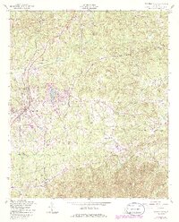 Waverly Hall 1955 topographic map thumbnail