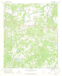 Wax 1968 topographic map preview