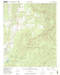 White East 1997 topographic map thumbnail