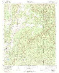 White East 1972 topographic map thumbnail