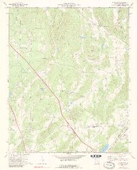 White West 1972 topographic map thumbnail