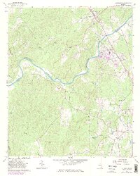 Whitesburg 1965 topographic map thumbnail