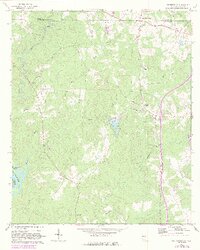 Whitesville 1964 topographic map thumbnail