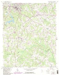 Winder South 1964 topographic map thumbnail