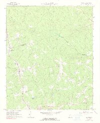 Woodville 1965 topographic map thumbnail