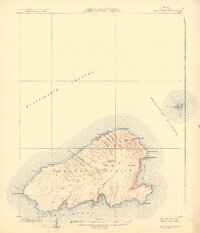 Kahoolawe 1929 topographic map thumbnail