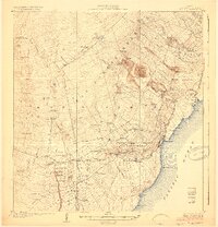 Honuapo 1924 topographic map thumbnail