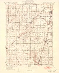 Buckley 1949 topographic map thumbnail
