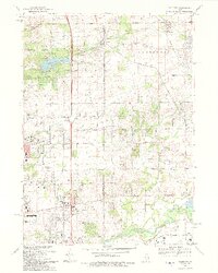 Caledonia 1993 topographic map preview