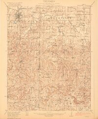 Carbondale 1922 topographic map thumbnail