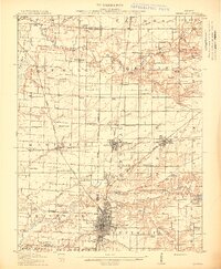 Centralia 1914 topographic map thumbnail
