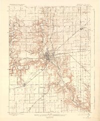 Danville 1900 topographic map thumbnail