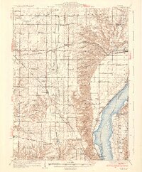 Dunlap 1937 topographic map thumbnail