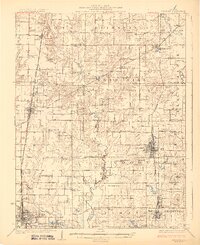 Duquoin 1926 topographic map thumbnail