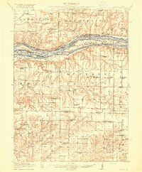 Edgington 1916 topographic map thumbnail