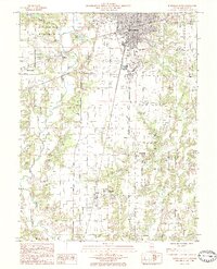 Effingham South 1985 topographic map thumbnail