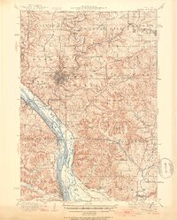 Galena 1911 topographic map preview