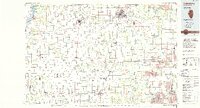 Galesburg 1985 topographic map thumbnail