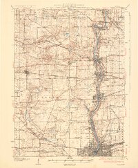 Geneva 1932 topographic map thumbnail