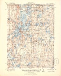 Grays Lake 1920 topographic map thumbnail