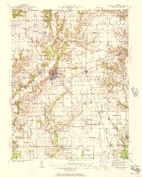 Greenville 1939 topographic map thumbnail