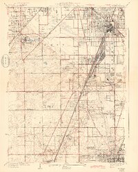 Harvey 1929 topographic map thumbnail