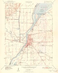 Havana 1948 topographic map thumbnail