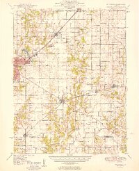 Hillsboro 1949 topographic map thumbnail