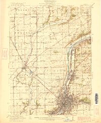 Joliet 1923 topographic map preview