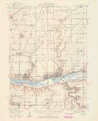 La Salle 1947 topographic map thumbnail