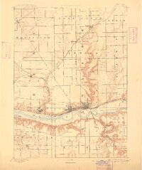 Lasalle 1893 topographic map thumbnail