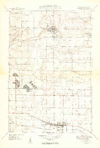 Lebanon 1949 topographic map thumbnail