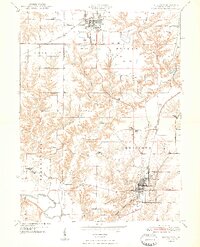 Lewistown 1948 topographic map thumbnail
