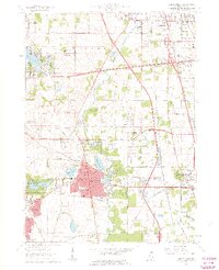 Libertyville 1960 topographic map thumbnail