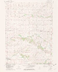 Little York 1982 topographic map thumbnail