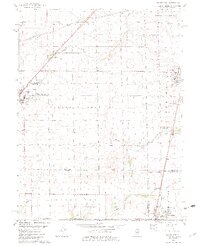 Macon West 1982 topographic map thumbnail