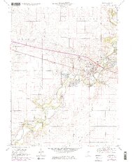 Mahomet 1970 topographic map thumbnail