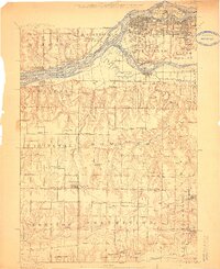 Milan 1912 topographic map preview