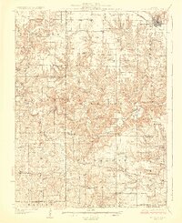 Mt Sterling 1929 topographic map preview