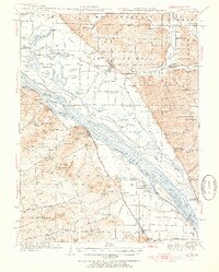 Nebo 1934 topographic map thumbnail