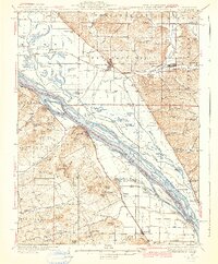 Nebo 1942 topographic map thumbnail