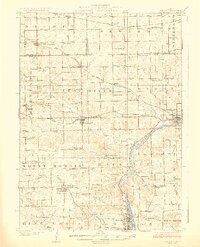 Oregon 1924 topographic map preview
