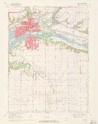 Ottawa 1970 topographic map preview