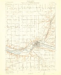Ottawa 1915 topographic map preview