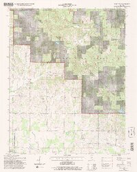 Paducah NE 1996 topographic map thumbnail