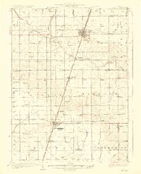 Paxton 1927 topographic map preview