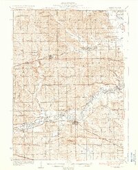 Pecatonica 1936 topographic map preview