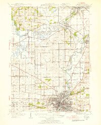 Rockford 1938 topographic map thumbnail