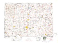 Rockford 1955 topographic map thumbnail
