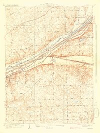 Sag Bridge 1928 topographic map thumbnail